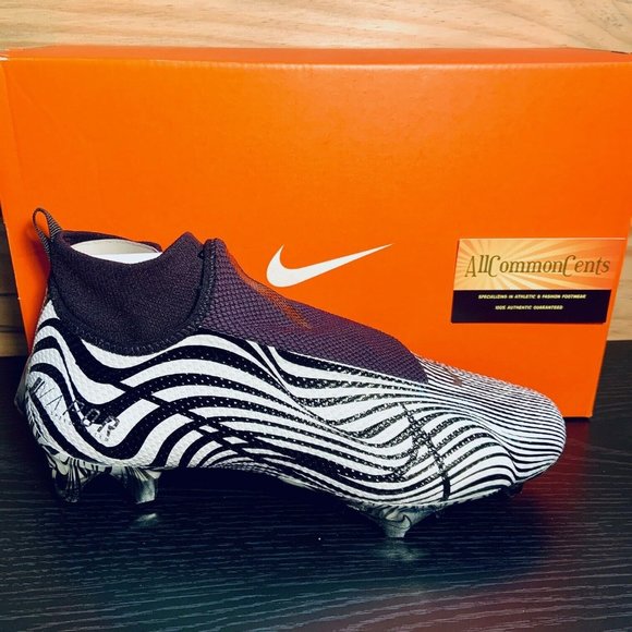 Nike Vapor Edge Pro 360 Men's Football Cleats Zebra NEW - Picture 9 of 9